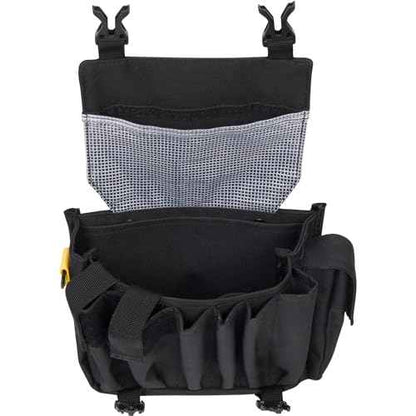 ROBOCUP AC Belt Organizer Pouch with Silent Main Storage Pocket, Two Nylon Buckles, Hook&Loop Patch Area, Metal D-Ring, Multiple Tool Slots, Designed for Professionals Working in Film, TV and Photo