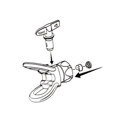 Valu-Air Reversible Airless Sprayer Tip for Airless Paint Sprayers 2 Per Pack (517)