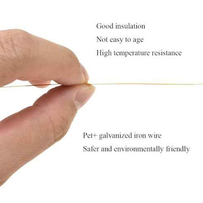 HAHIYO 300Pcs 6inches Gold Metal Twist Ties Bread Candy Coffee Bag Ties Plant Garden Twist Ties for Cellophane Treat Bags Gift Wraping Bags Plastic Bags Halloween Party Cake Present Art Crafts