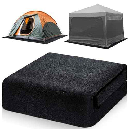 Tinideya 6.5 x 4.9 ft Outdoor Storage Shed Floor Mat Waterproof, Non Slip & Washable Camping Tent Carpet for Outdoor Camping, Lawn Supplies Storage(Storage Shed Not Included)