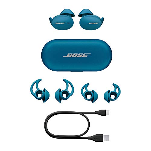Bose Sport Earbuds - True Wireless Earphones - Bluetooth in Ear Headphones for Workouts and Running, Baltic Blue