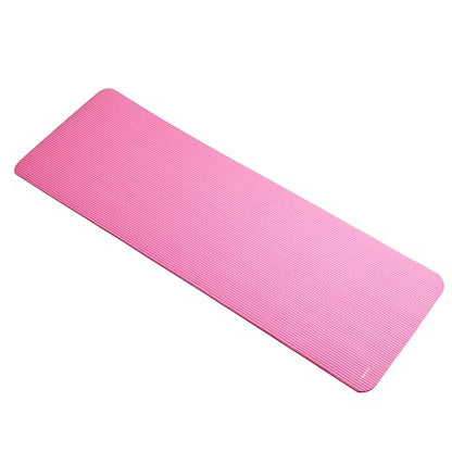 Amazon Basics 1/2 Inch Extra Thick Exercise Yoga Mat with Carrying Strap, Cushioned Support, for Fitness and Gym Workouts