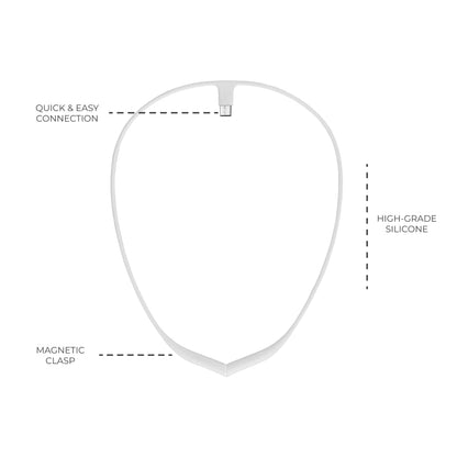 Upright Magnetic Necklace (Necklace Only) for GO S and GO 2 Posture Corrector Trainer (Pink)