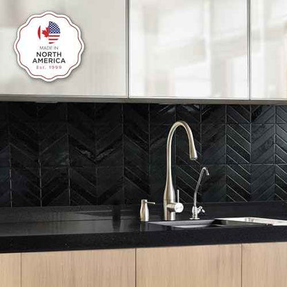 SMART TILES Peel and Stick Backsplash - 5 Sheets of 11.43" x 9" - 3D Adhesive Peel and Stick Tile Backsplash for Kitchen, Bathroom, Wall Tile