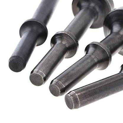 ChgImposs Air Hammer Bits, 4 Pcs Smoothing pneumatic Air Chisel Bits Suitable for Removing Rotors, Drums, Hubs and Replacing Wheel Studs