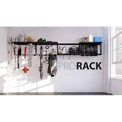 Proslat 63024 ProRack Double Side Hook Accessory Pack (4 Pack), Black, 6"