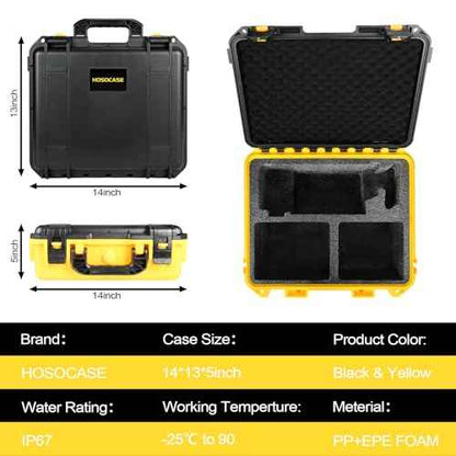 Case for Dewalt Oscillating Multi Tool: Hard Carrying Case Storage Organizer Tool Box for Dewalt 20V Max Cordless Multitool Oscillating DCS356 | DCS354 | DCS353 | Battery | Charger | Tool Accessories