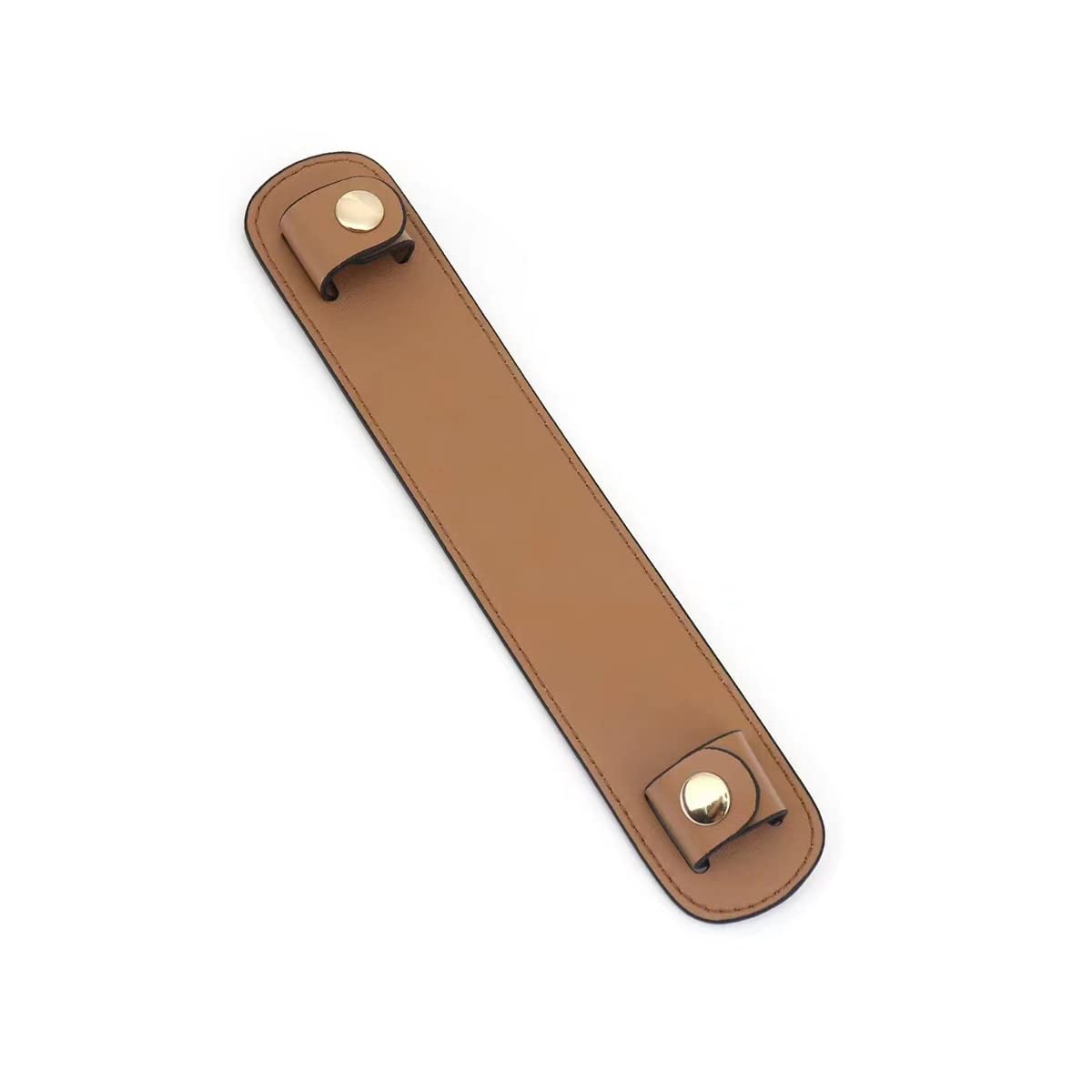 jiesinlov Microfiber Leather Shoulder Strap Pads Replacement Cushion Strap Covers for Tote Bags Detachable (Brown)