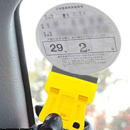 1.5 inch High Visibility Mini Razor Blade Scraper Glass Scraper Paint Window Scraper With 5 Metal Scraper Razor Blades 5 Dual Plastic Double Edge Razor Blades Removing Decal Stickers Old Glue