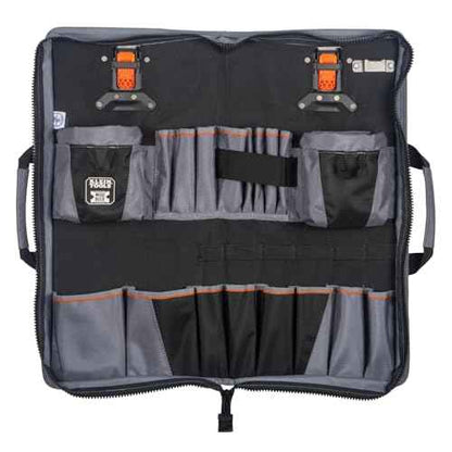 Klein Tools 54813MB MODBox Utility Cart Tool Apron, Tool Storage Organizer, Utility Cart Accessories, Zips Closed for Storage or Transport