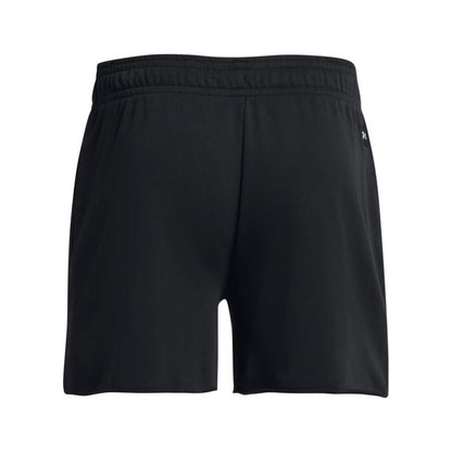 Under Armour Men's Project Rock Terry Shorts, (001) Black / / Downpour Gray, Medium
