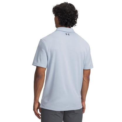 Under Armour Men's Tech Golf Polo, (455) Blue Calm / / Pitch Gray, XX-Large