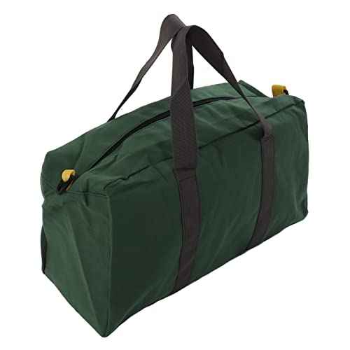 Hilitand Canvas Tool Bag, Large Capacity, Wide Mouth, Portable, 20 Inch