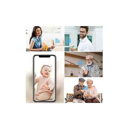 WiFi Hidden Camera DIY Mini Portable and Wireless Nanny Cam 1080P HD Spy Camera with Motion Detection Security Cameras for Home Office Outdoor