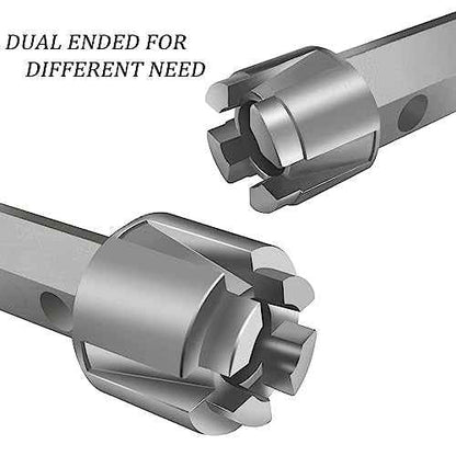 Tub Drain Remover Wrench, Heavy Duty Drain Wrench Aluminum Alloy Wrench for Install and Remove Most Bath and Shower Drains