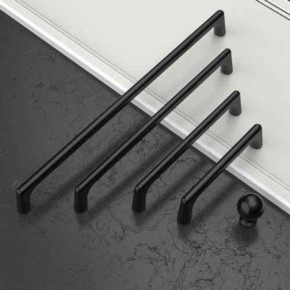 Asidrama 10 Pack 10 Inch(256mm) Matte Black Cabinet Pulls Cabinet Handles Cupboard Handles Kitchen Cabinet Hardware for Cupboard Drawer Pulls