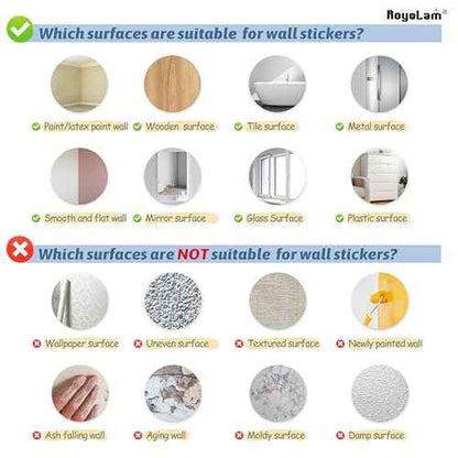 Running Leopard Wall Decals Removable Animal Vinyl Stickers for Nursery Living Room and Gym Jungle Theme Decor Peel and Stick Wall Art