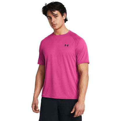 Under Armour Men's Tech 2.0 Short-Sleeve T-Shirt, (686) Astro Pink / / Black, X-Small