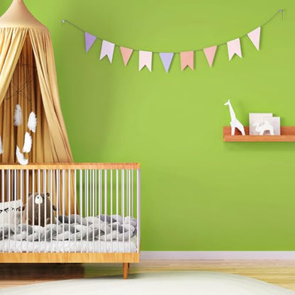 Chartreuse Wallpaper Peel and Stick Skin-Friendly Yellow Green Contact Paper Thick Self Adhesive Wall Paper for Bedroom Bathroom Living Room Cabinet Liner Countertops Dollhouse Nursery Kids