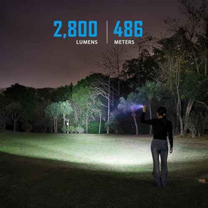IMALENT GR36 Rechargeable EDC Flashlight 2800 Lumens, Triple Light Compact Pocket Clip Light, USB C Charging, Magnetic Powerful Mini Keychain Flash Lights for Reading, Cycling, Camping