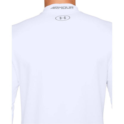 Under Armour Men's ColdGear® Armour Fitted Mock SM White