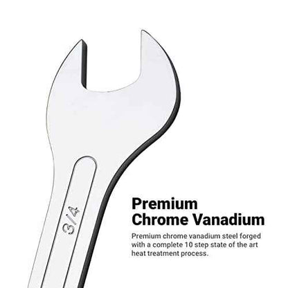 Capri Tools 10 mm x 11 mm Super-Thin Open End Wrench, Metric (11850-1011)
