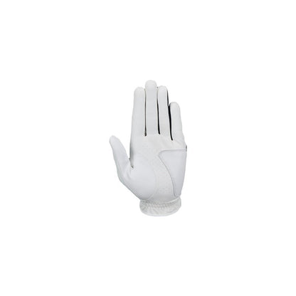 Callaway Golf Weather Spann Glove (Worn on Left Hand,White,Large,Cadet (Short Fingers) (2-Pack))