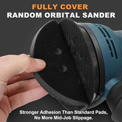 5-Inch 8-Hole Interface Pad:4 Pack Hook and Loop Foam Sanding Discs Backing Pads Replacement for Random Orbital Sander,Soft Density Sponge Round Cushion Buffer