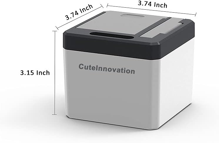Innovation Automatic Auto Toothpick Dispenser, Smart Toothpick Holder Box, Infrared Sensor Toothpick Box for Home Restaurant Office (White)