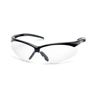 Walker's Crosshair Sport Shooting Glasses - Lightweight Impact-Resistant Polycarbonate Lenses Soft Non-Slip Adjustable UV Protection Hunting Range Shooting Sports Glasses, Clear