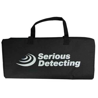 Small Universal Padded Metal Detector Bag ? Travel Bag with Shoulder Strap & Accessory Storage