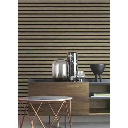 Wallpaper Peel and Stick 17.5" x 196" Self-Adhesive Wood Grating Stripe Faux Wood Contact Paper Wall Paper PVC Vinyl Film Removable Waterproof Stick Paper Wall Coverings Shelf Home Decorative