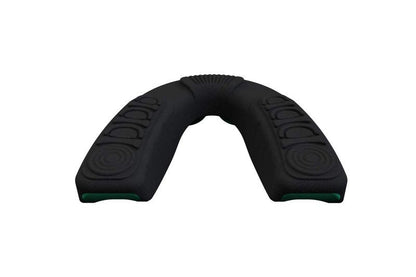 COOLLO SPORTS Boil and Bite Mouth Guard (Youth & Adult) DA Custom Fit Sport Mouthpiece for Football, Hockey, Rugby, Lacrosse, Boxing, MMA (Free Case Included!) (Pumpkin Orang & Black, Ages 11 & Above)