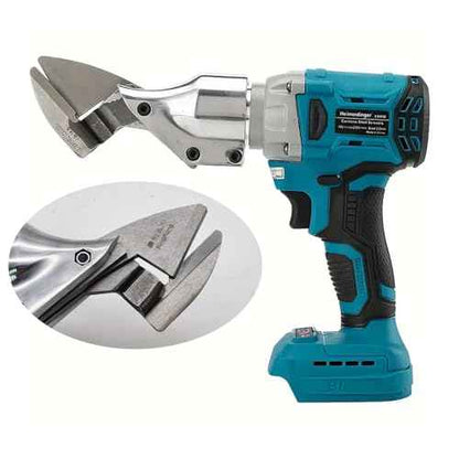 Brushless Cordless Metal Shear for Makita 18V Battery,Heavy Duty Electric Scissors for Cutting Metal/Iron,Stainless Steel,Carpet and Cardboard-Variable Speed