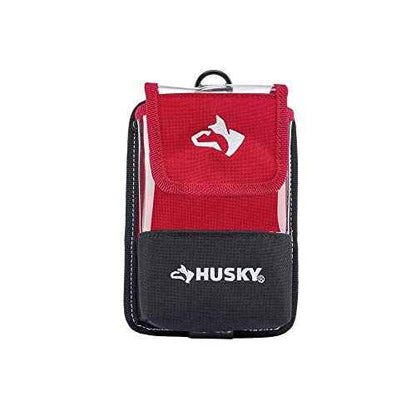 Husky 5 in. Clear Storage Bag Pouch with Protective Flap