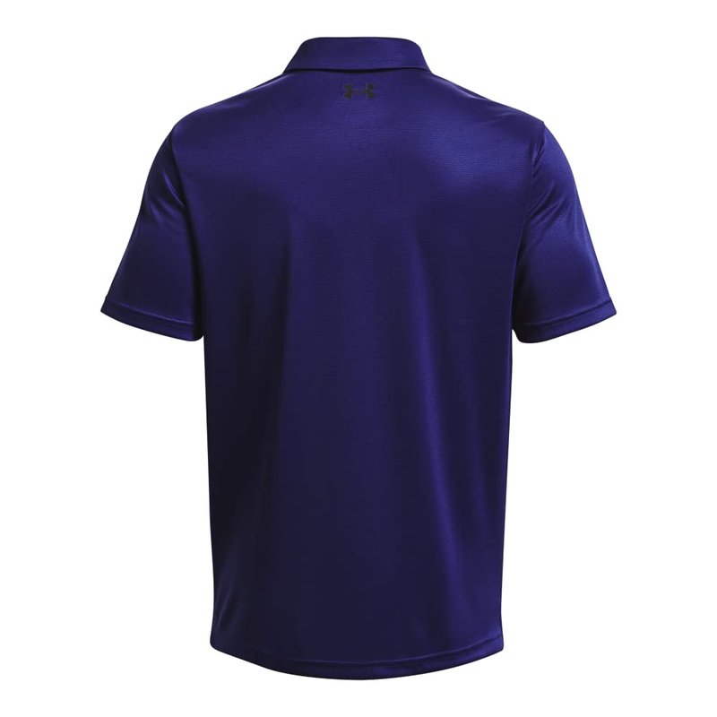 Under Armour Men's Tech Golf Polo, (468) Sonar Blue / / Black, Medium Tall