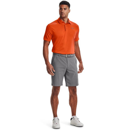 Under Armour Men's Tech Golf Polo, Team Orange (800)/Graphite, X-Large Tall