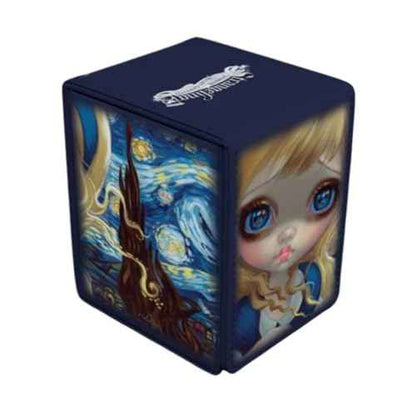 Ultra Pro - Jasmine Becket-Griffith Alcove Flip Deck Box for Tate Licensing, Premium Fantasy Art Gaming Accessory Magnetic Closure Deck Box Artist Collaboration Merchandise