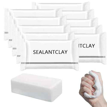 10 Pack Waterproof Sealant Mastic, 2025 New Repair Sealing Clay, for Wall Hole Repair, Air Conditioning and Drainage Pipes Quick and Easy Solution