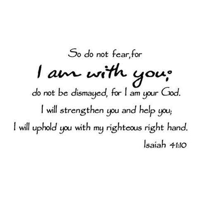 Amosfun Bible Verse Wall Sticker 41 10 Inspirational Removable PVC Decal for Living Room Home Decor Easy Peel and Stick Waterproof