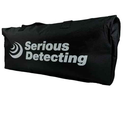 Small Universal Padded Metal Detector Bag ? Travel Bag with Shoulder Strap & Accessory Storage
