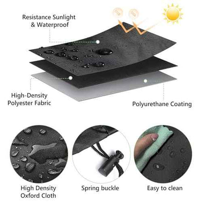 Miter Saws Cover High Density Table Saw Cover Heavy Duty Dustproof and Waterproof Oxford Cloth 28"L x 24"W x 28"H Black