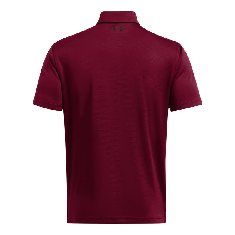 Under Armour Men's Tech Golf Polo, (625) Cardinal / / Black, 4X-Large