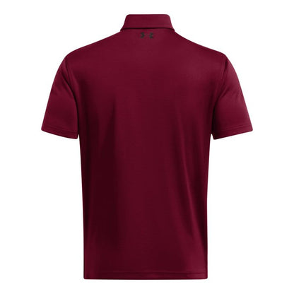 Under Armour Men's Tech Golf Polo, (625) Cardinal / / Black, 4X-Large