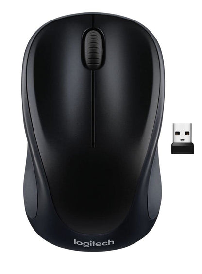 Logitech M317 Wireless Mouse, 2.4 GHz with USB Receiver, 1000 DPI Optical Tracking, 12 Month Battery, Compatible with PC, Mac, Laptop, Chromebook - Blue