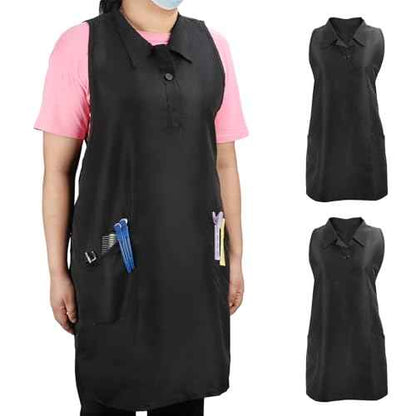 Segbeauty Hairdresser Apron, Professional Salon SPA Hair Stylist Vest Cosmetology Apron Pet Groomer Work Clothes