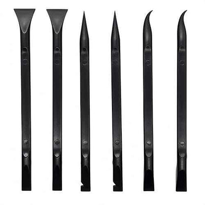 Scraper Small Plastic Scraper Tool, Used in Narrow Spaces and Gaps, Perfect for Removing Oil Stains, Labels, Food, Dirt, Paint, Etc. (6Pcs scrapers)