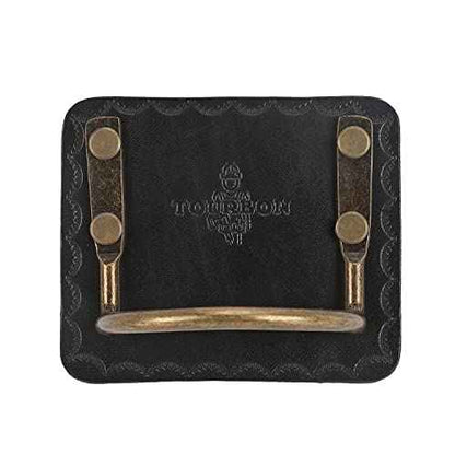 Tourbon Vintage Leather Hammer Holder Hatchet Carrier for Belt (Pack of 2 Pieces)