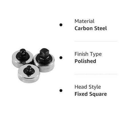3pcs Reversible Thumbwheel Ratchet Wrench Set, Palm Ratchet Wrench, 1/4" 3/8" 1/2" Drive Finger Ratchet Set