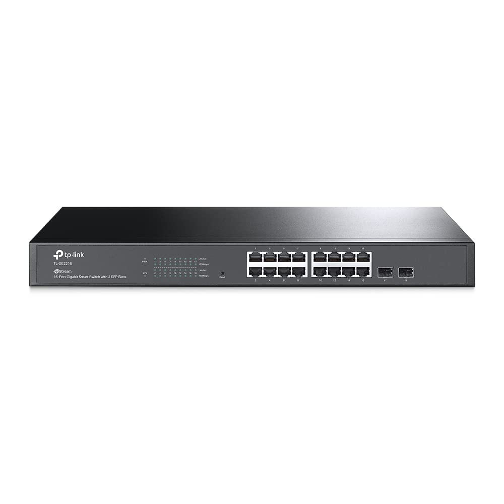 TP-Link TL-SG2008 V3 8 Port Gigabit Smart Managed Switch Omada SDN Integrated IPv6 Static Routing L2/L3/L4 QoS, IGMP & Link Aggregation 5 Year Manufacturer Warranty Powered By PoE